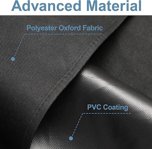 Miniatura 5 de Cosyzone Cubierta de parabrisas para hielo y nieve, tela Oxford 600D de alta calidad con imanes ultra fuertes, protección de parabrisas de tamaño XL