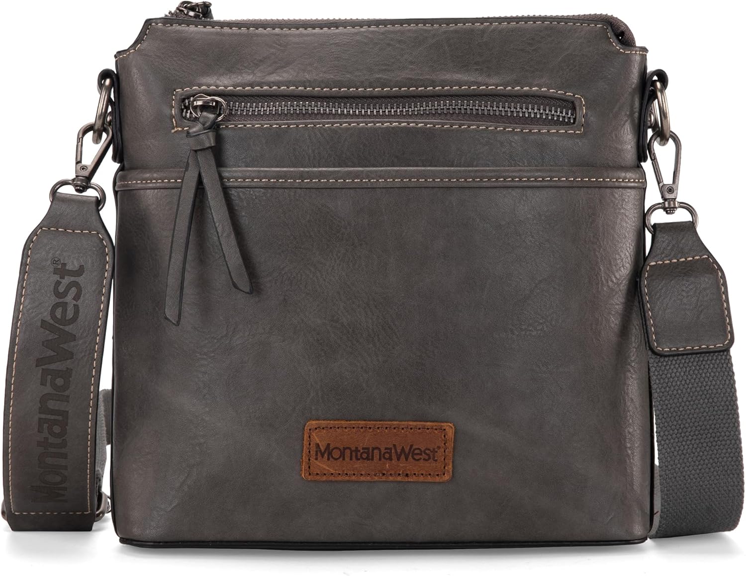 Montana West Crossbody Bag for Women Multi Pocket Cross Body Bag Purses with Guitar Strap