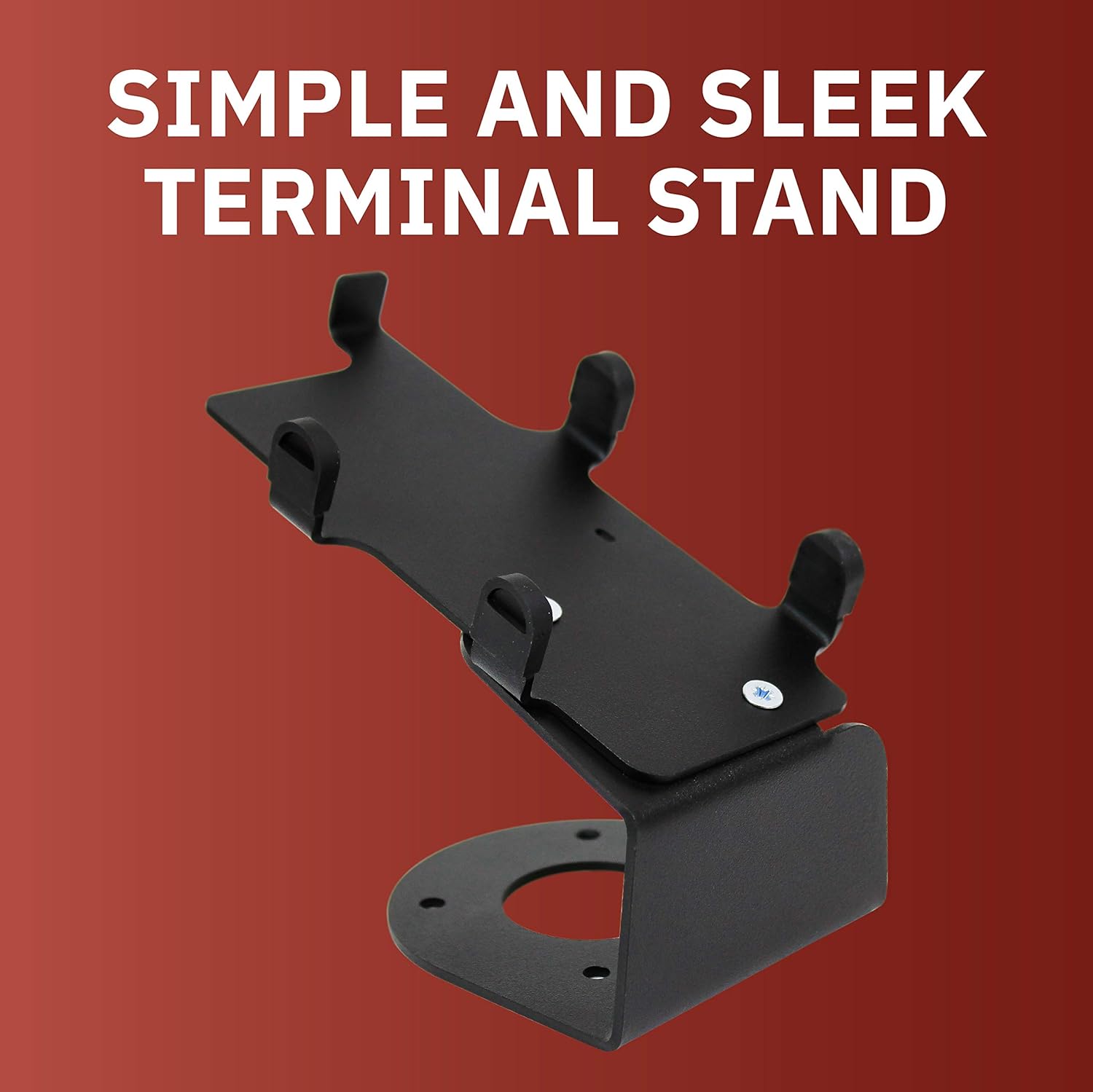 DCCStands Fixed Verifone VX820 Terminal Stand - Screw-in and Adhesive