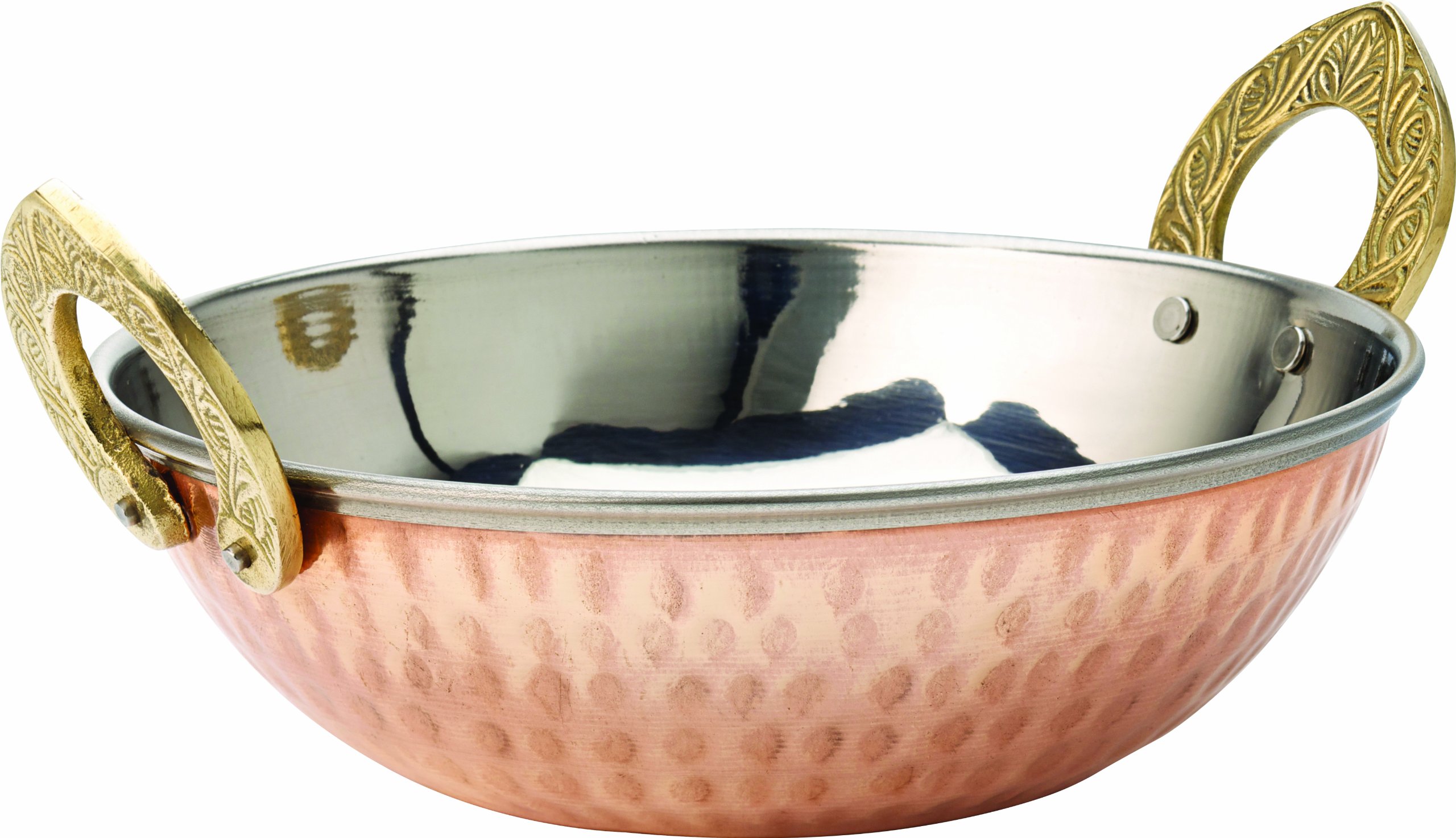 Utopia F91062 Kadai Dish, Copper Presentation, 6.5", 16.5 cm, 24.25 oz., 69 cL (Pack of 12)