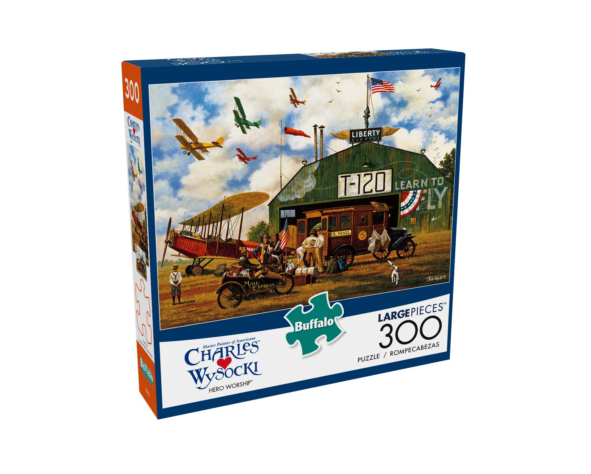 Amazon.com: Buffalo Games - Charles Wysocki - Hero Worship - 300