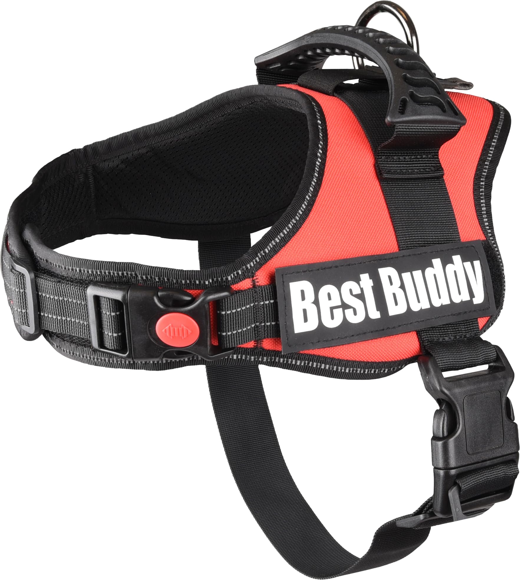 Flamingo Dog Harness Pluto Red M 50-66cm 60-80cm 13cm 38mm