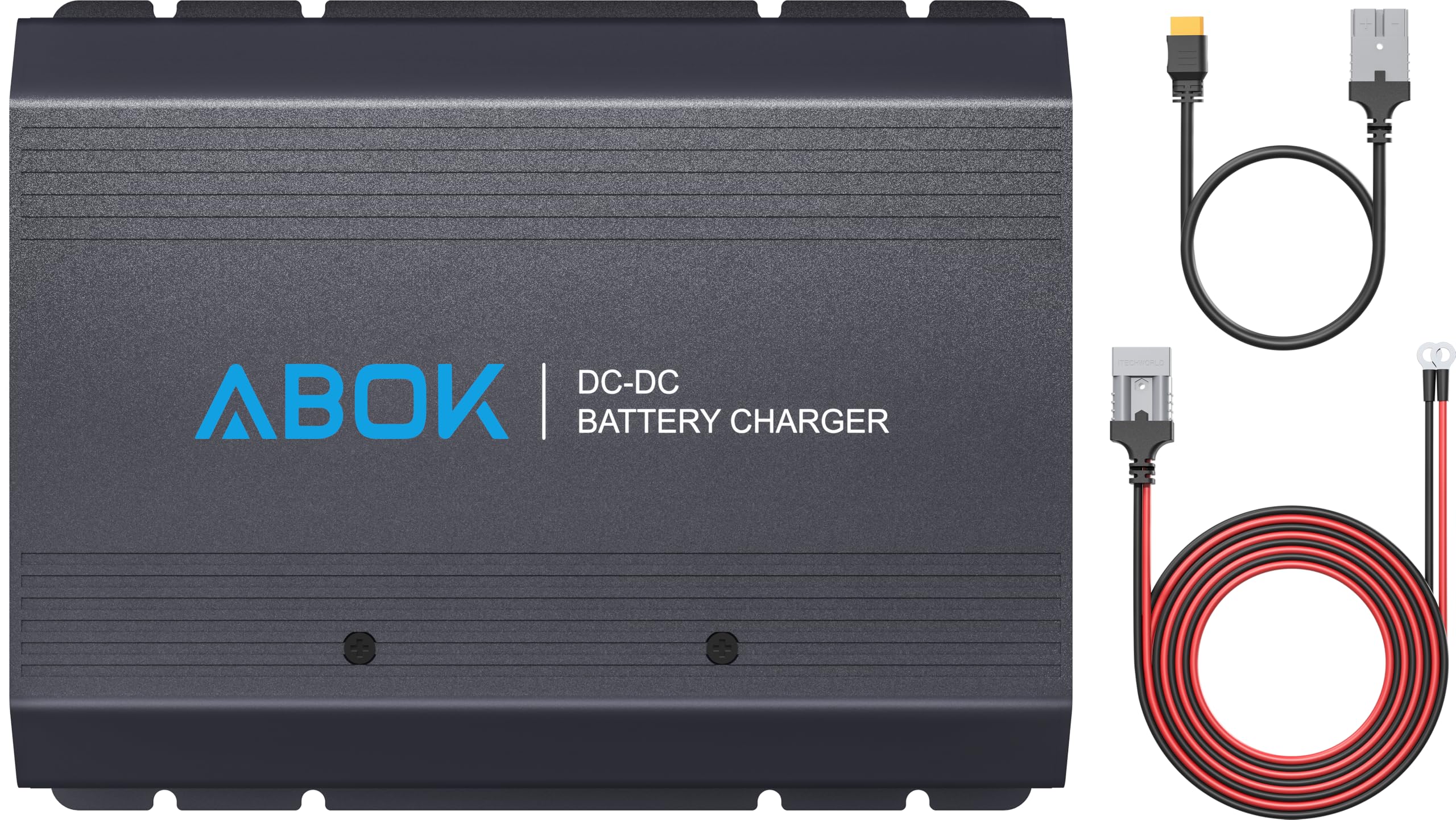 ABOK Acs500 500W DC-DC Ladegerät für Powerstation, Schnellladung, kompatibel mit tragbaren Power Stations, Wohnmobil