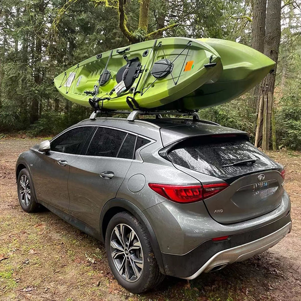 Pro Rack J Bar Roof Rack J-Bar Per Kayak Portapacchi Per Kayak HIGHRAZON | 2 Coppie J ...
