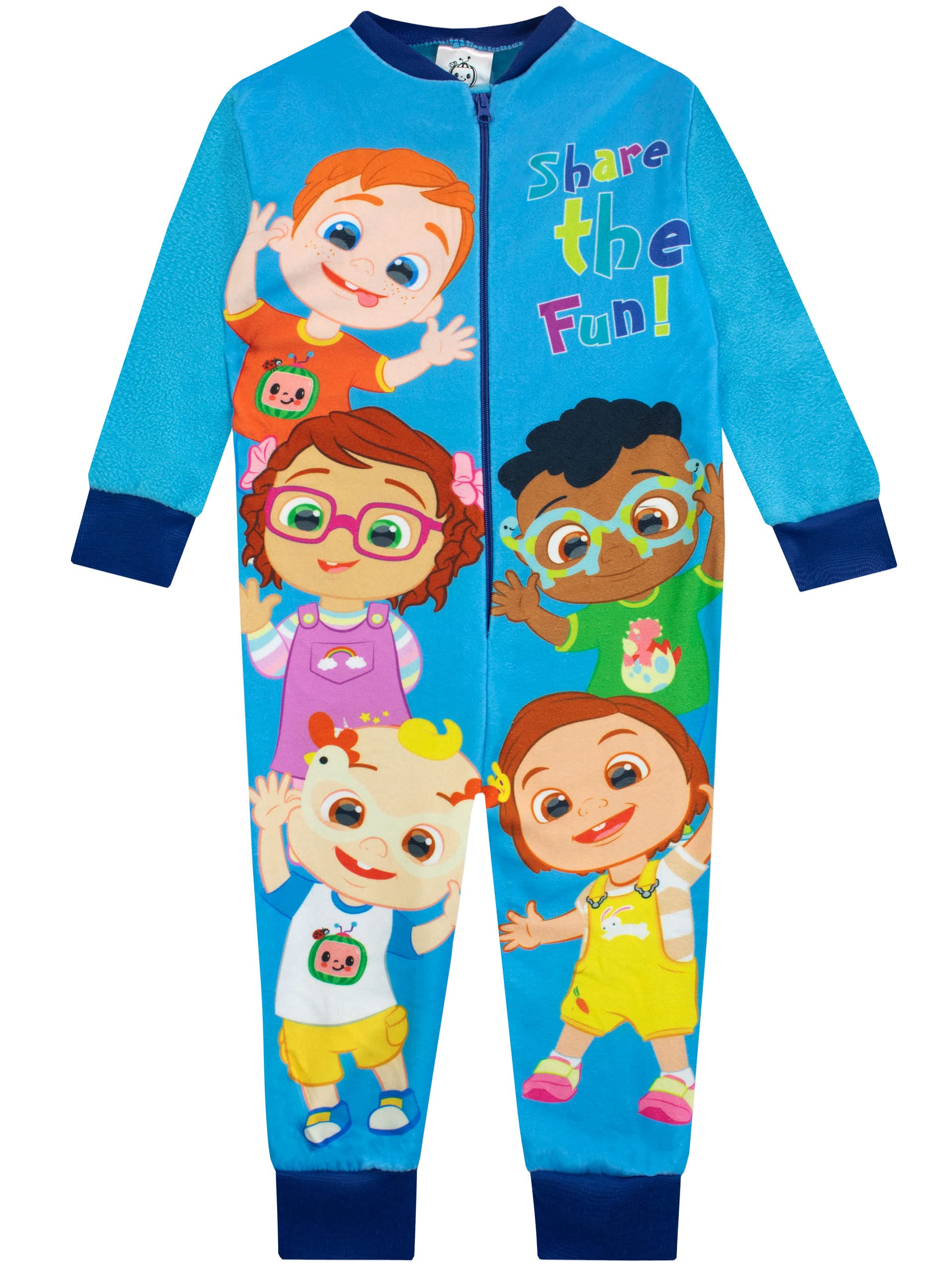 CoComelon Boys Fleece Onesie Blue 18-24 Months