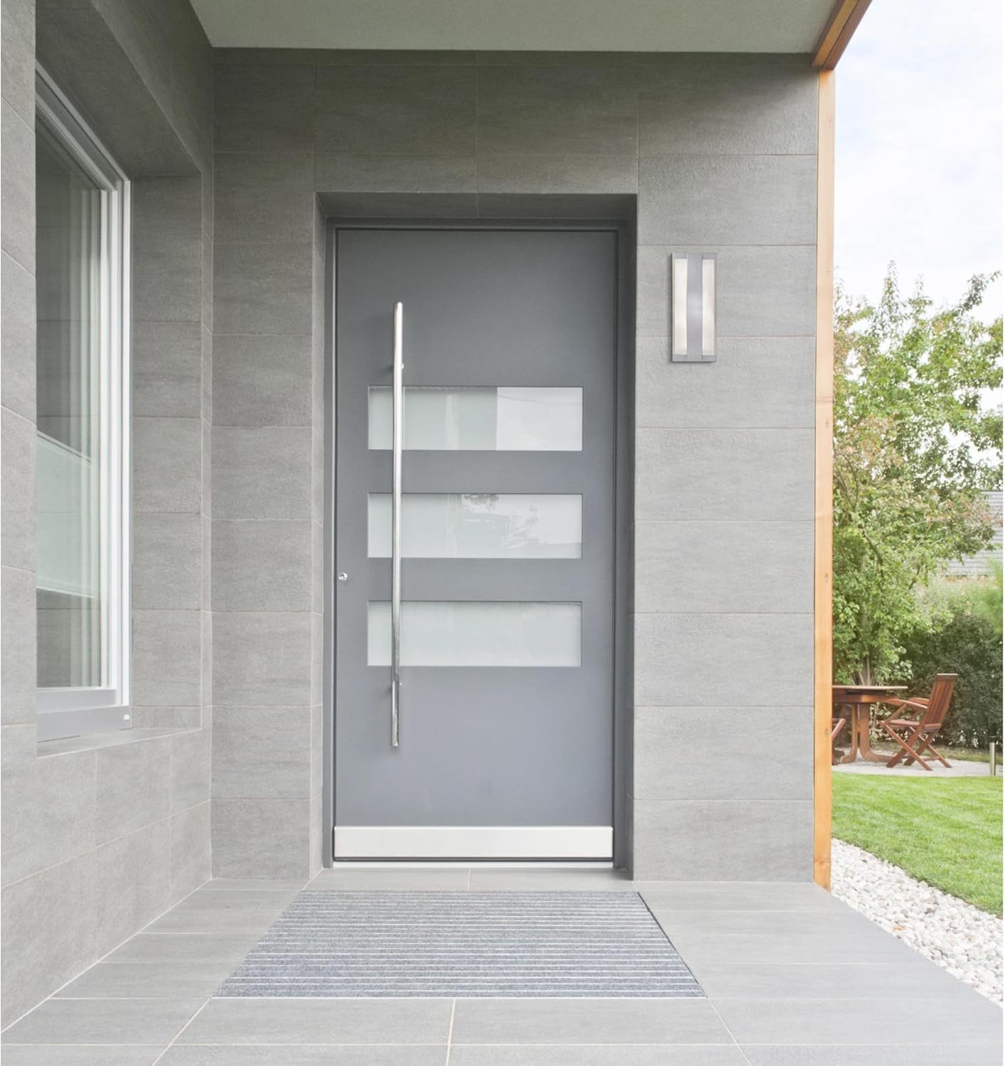 Suреr Brаndѕ Westinghouse Lighting 6357900 Corsten One-Light LED Luster Finish with Frosted Acrylic Shade Outdoor Wall Fixture, Brushed Nickel