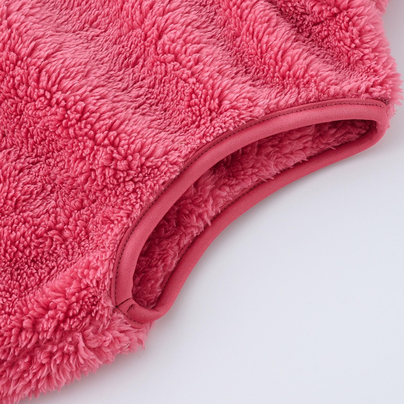 Teddy Fleece Weste Kinder Ärmellos Jacke Reißverschluss Fleecejacke