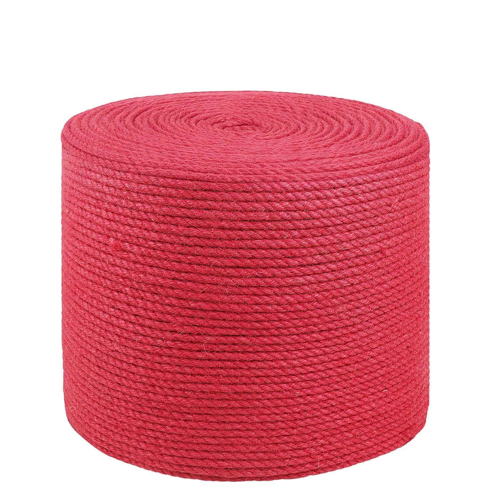 Juteseil Rot 100% Tossa Jute