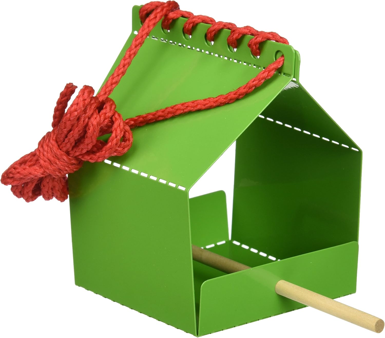 BRDI Fold It Yourself Bird Feeder, Green