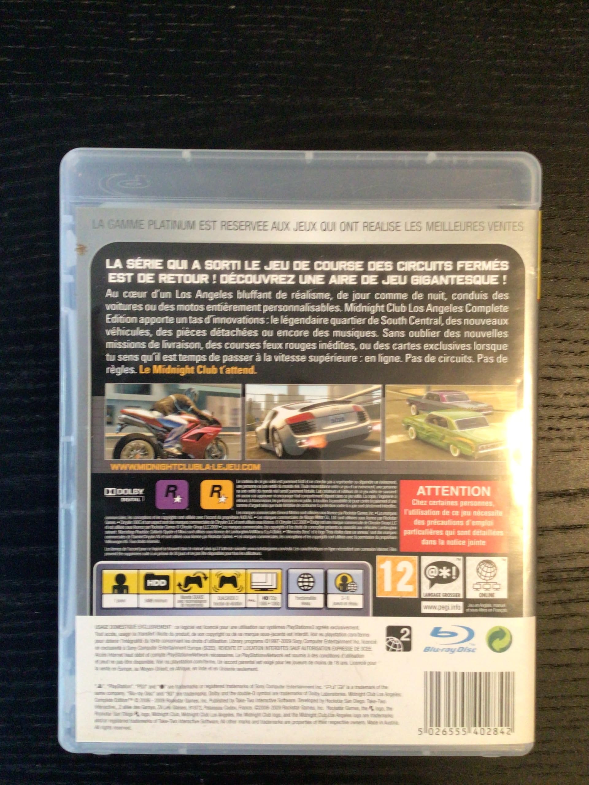 Midnight Club : Los Angeles Complete Edition - Platinum