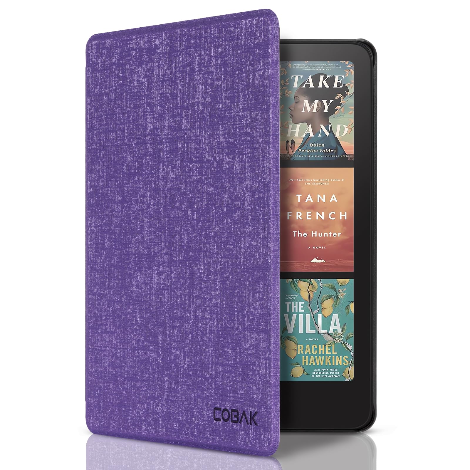 CoBak Case for 7" E-Readers - All New PU Leather Cover with Auto Sleep Wake Feature for E-Readers 2024 Released