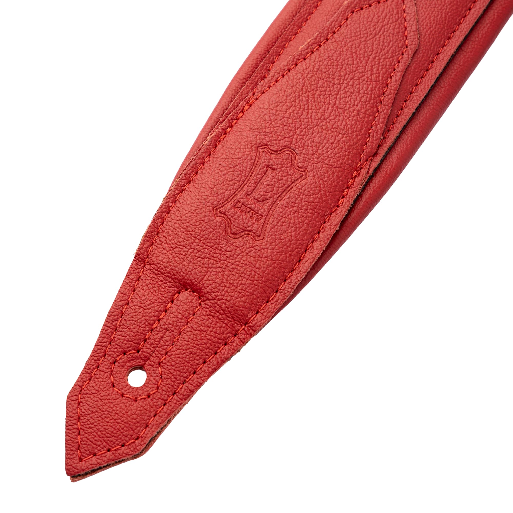Levy's Leathers Rebel Leathers Series Gitarrengurt aus echtem Leder, 6,3 cm breit
