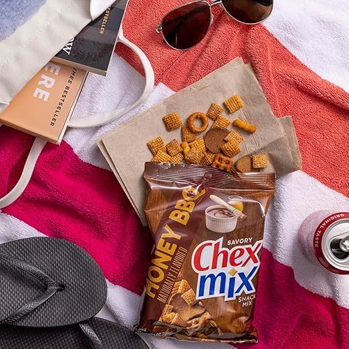 Miniatura 82 de Chex Mix Mezcla de aperitivos, tortuga, bolsa de aperitivos indulgentes, 14 onzas