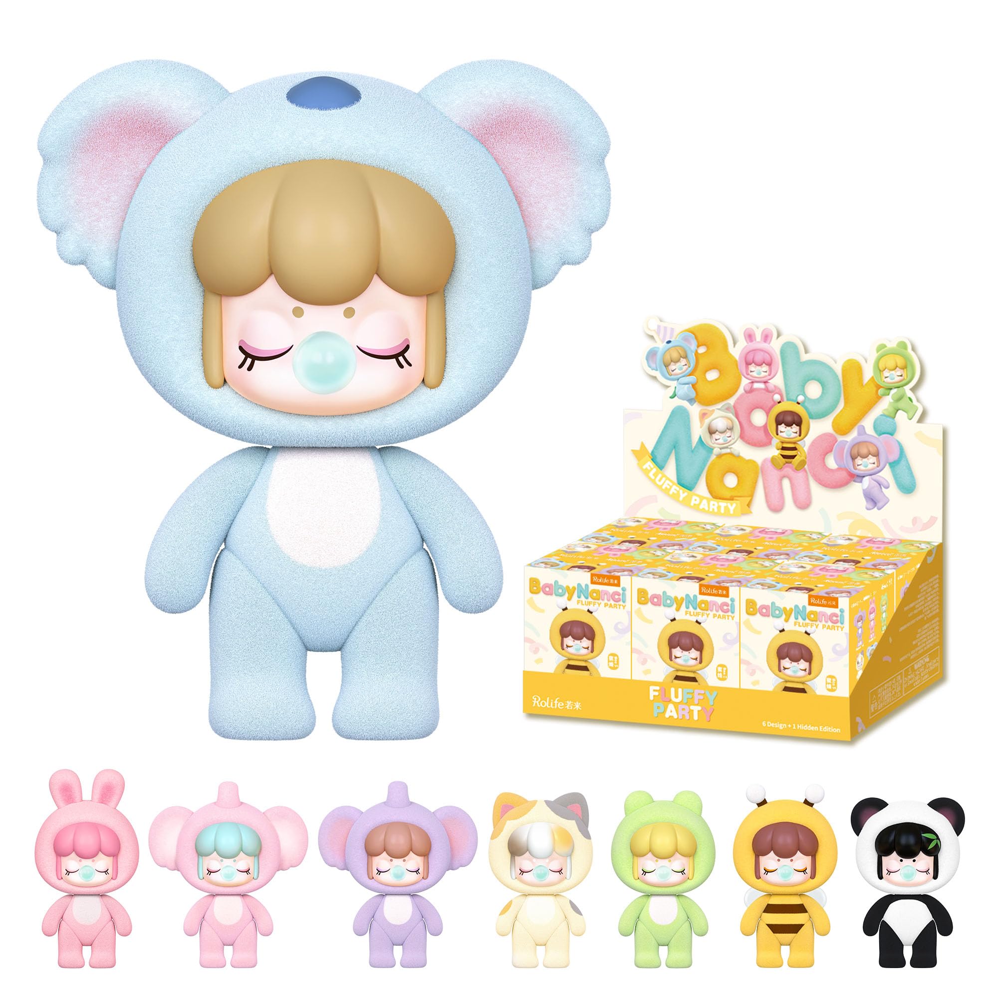 その他 Rolife Baby Nanci Fluffy Party BOX Amazon.com: Rolife Nanci Blind Box- Fluffy Party Series-Cute