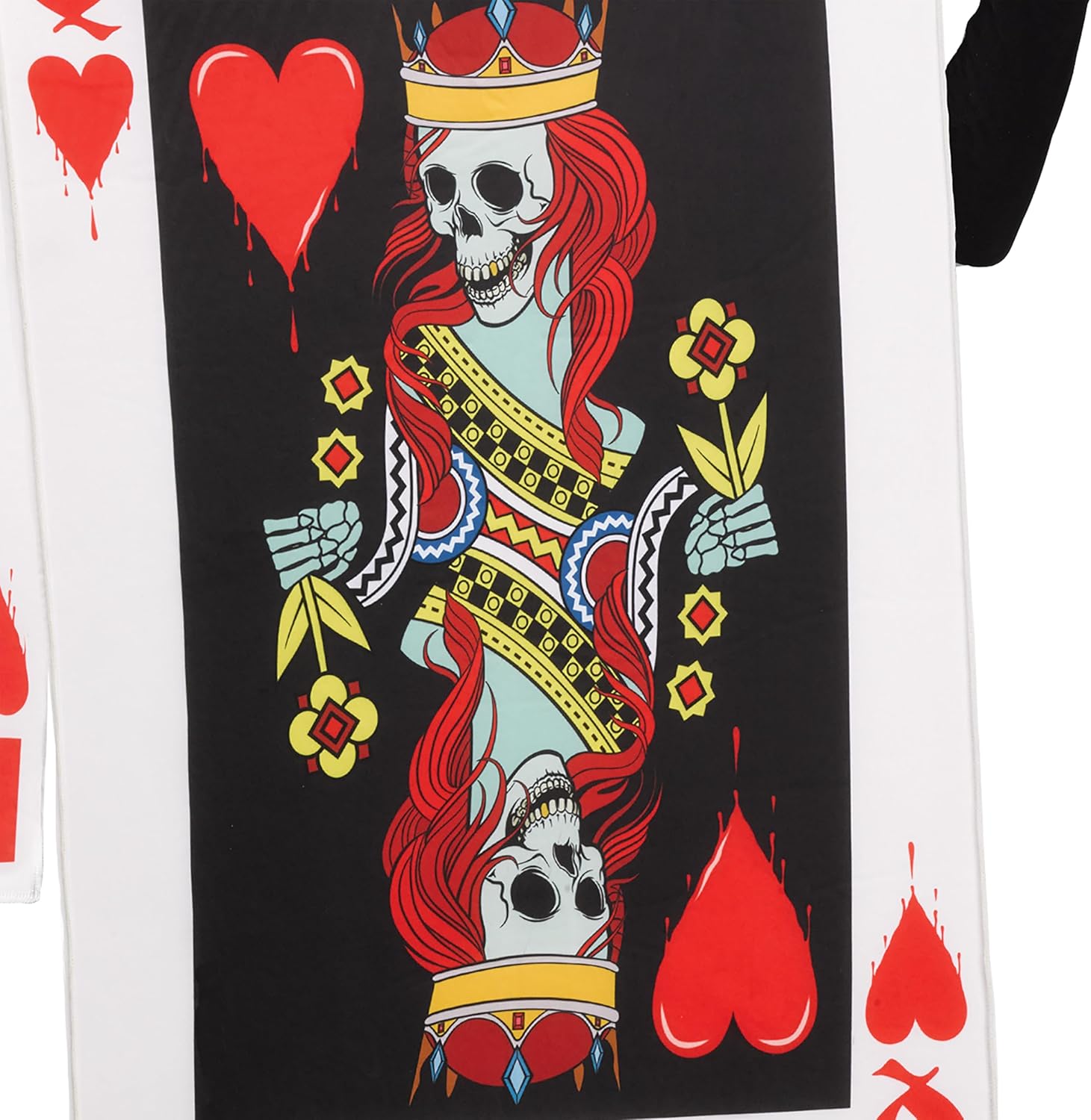 Fun World King & Queen of Hearts Adult Sized Costume Set - Image 9