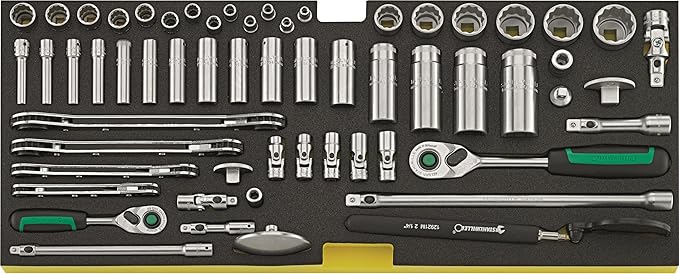 Kit de Herramientas Stahlwille 122 Piezas en Caja de Aluminio No. 13214 miniatura 2
