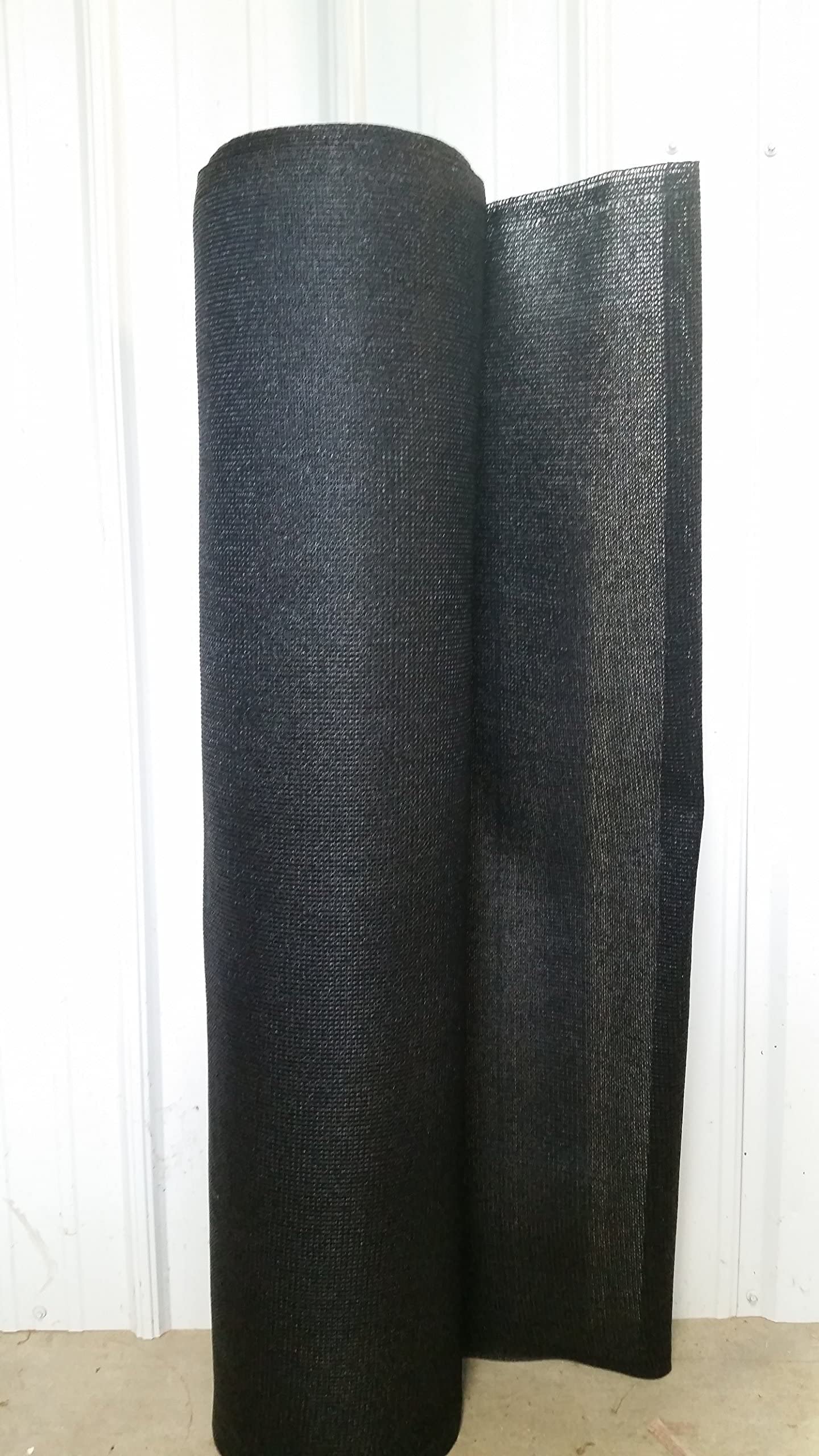 Pinnon Hatch Farms USA 44" 90% Shade Cloth Custom Length Privacy Screen Poultry Aviary Sun Block Netting (Black)