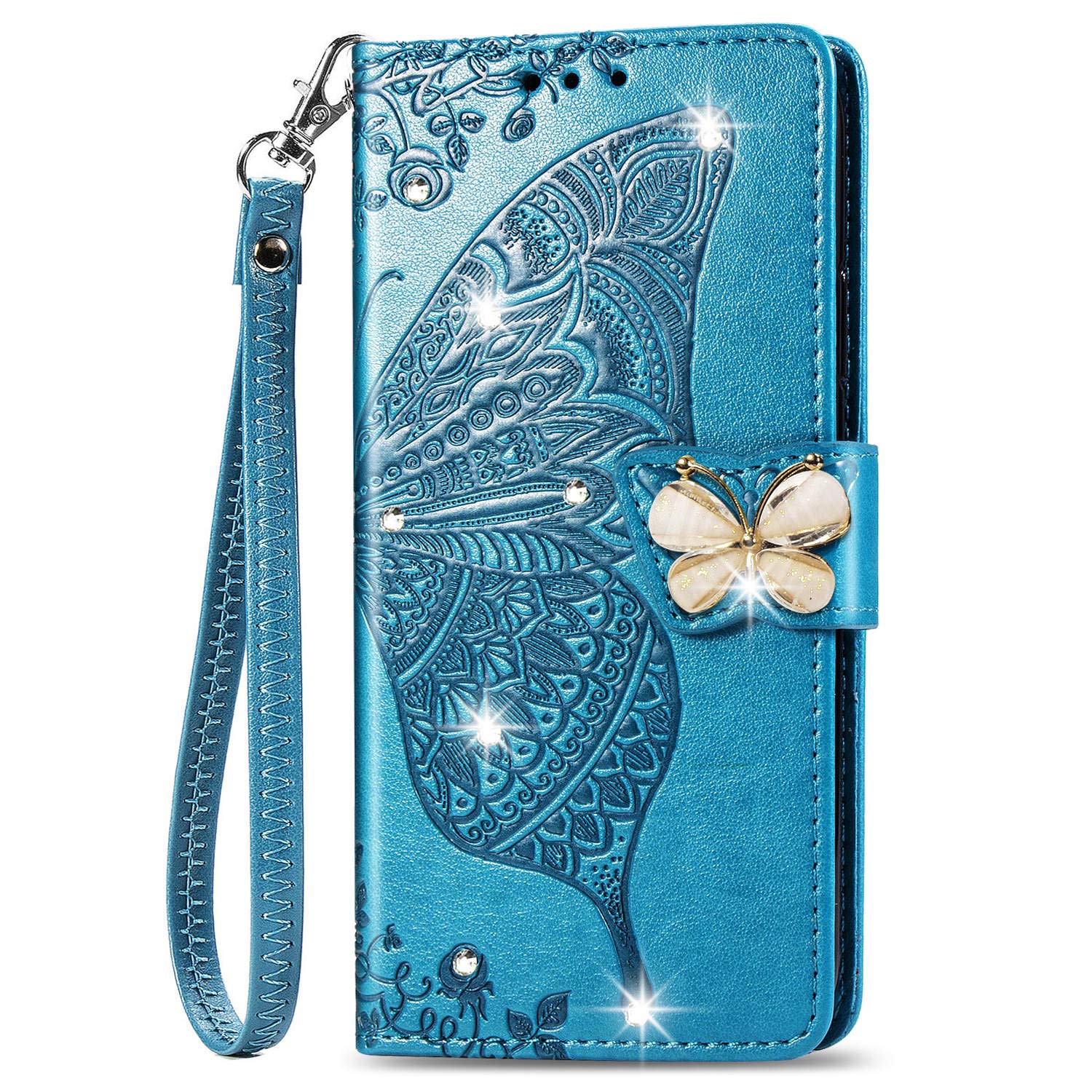 Amazon.co.jp: iPhone 11 Case Flip Case Type Cute Stylish Butterfly