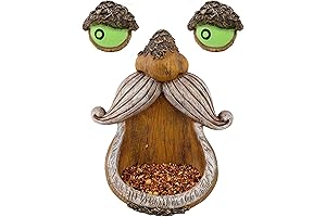 Juegoal Gifts for Bird Watchers - Tree Face Decor Bird Feeder
