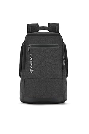 Carlton Newport 01 26 Ltrs Granite Laptop Backpack With Raincover