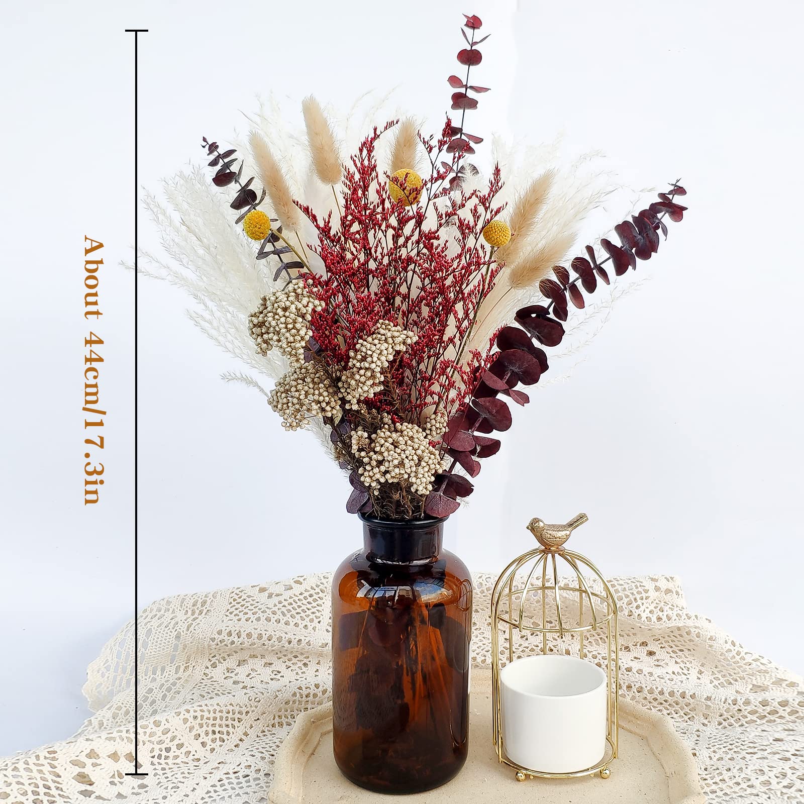 Tongyixin Pampasgras, decoratie woonkamer, droogbloemen, 100