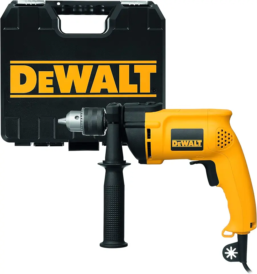 DEWALT Furadeira de Impacto de 1/2 Pol. (13mm) 800W 3.000 RPM com Maleta 220V DW508SK