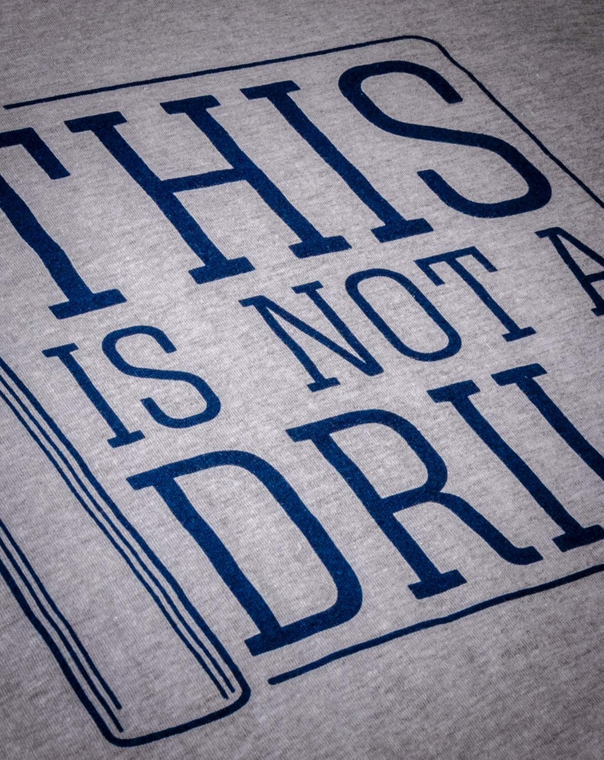 This is Not a Drill | Funny Hammer Repair Dad Joke Humor Tool Shop Guys Men T-Shirt - Image 5
