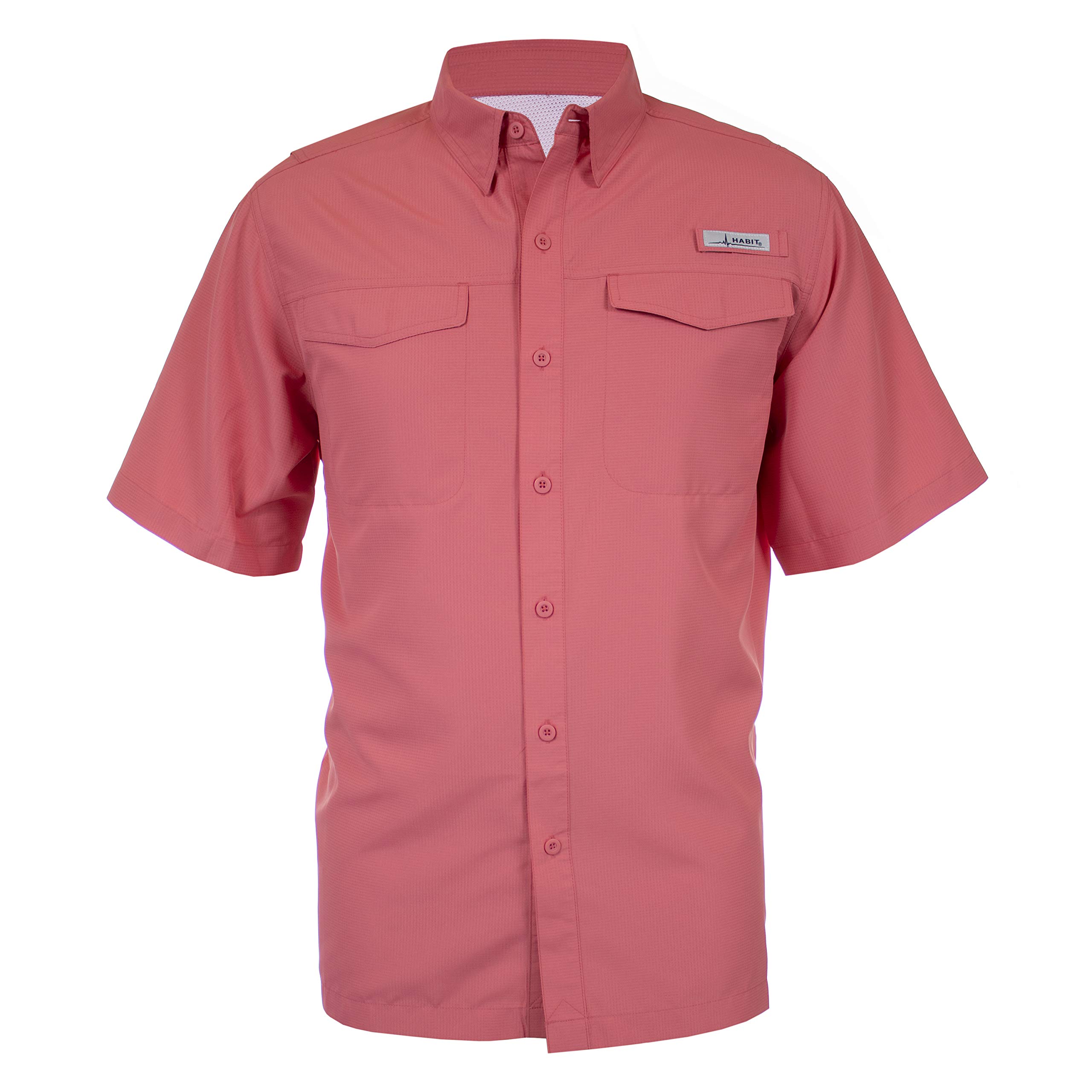 HABITMen's Short Sleeve Fishing Guide Shirt