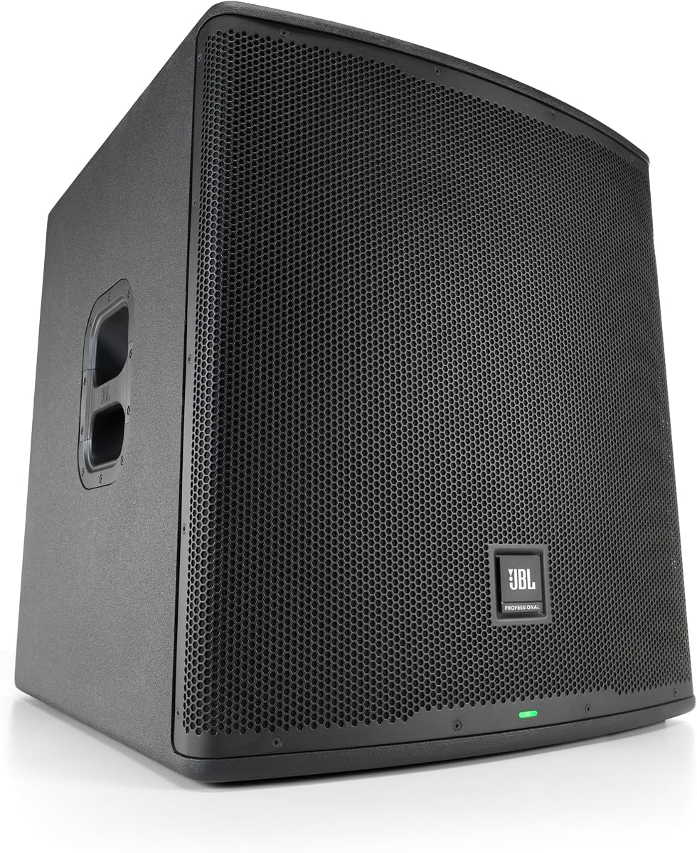 JBL Professional EON718S subwoofer PA con Bluetooth, 18 pulgadas, eléctrico con cable, negro