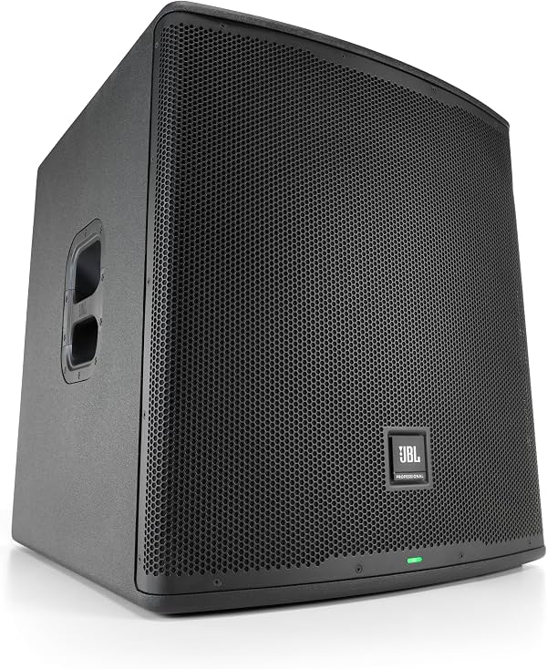 JBL Professional EON718S Subwoofer PA Potenciado con Bluetooth, 18 pulgadas, Eléctrico con Cable, Negro