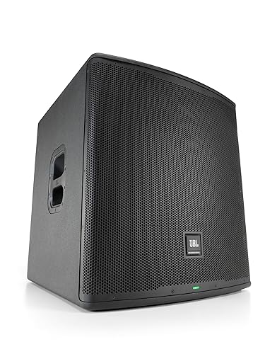 JBL Professional EON718S Subwoofer de PA alimentado con Bluetooth, 18 pulgadas, eléctrico cableado, negro