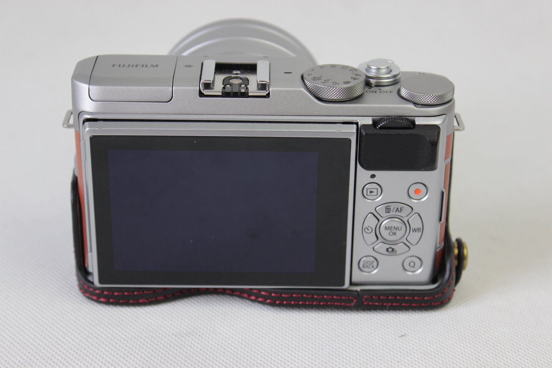 Halve Hoes Voor Fujifilm X-E5 Lederen Inzet Xe5 Camera Cover Kontice