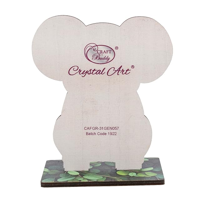 Foto 4 de 5 de Crystal Art Wildlife Buddies - Kit Original de Diamond Painting, Koala, Set de Set de Manualidades para Niños…
