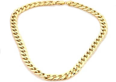 9ct Gold Curb Semi Hollow Chain 