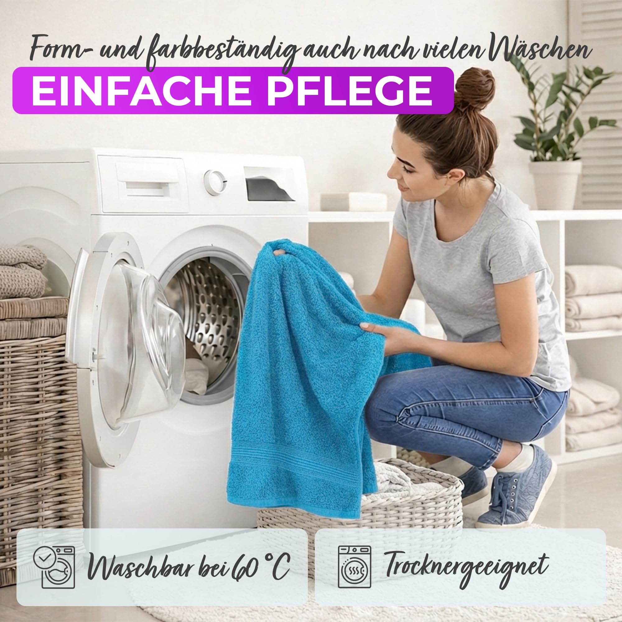 AR Line Arizona Saunatuch 100x200 cm XXL – 100% Baumwolle, 500 g/m² Frottier, extra groß, weich & saugstark, für Sauna, Strand & Wellness, in Farbe: Türkis