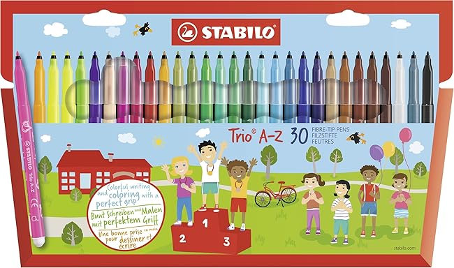 Pack 30 Rotuladores Stabilo Trio