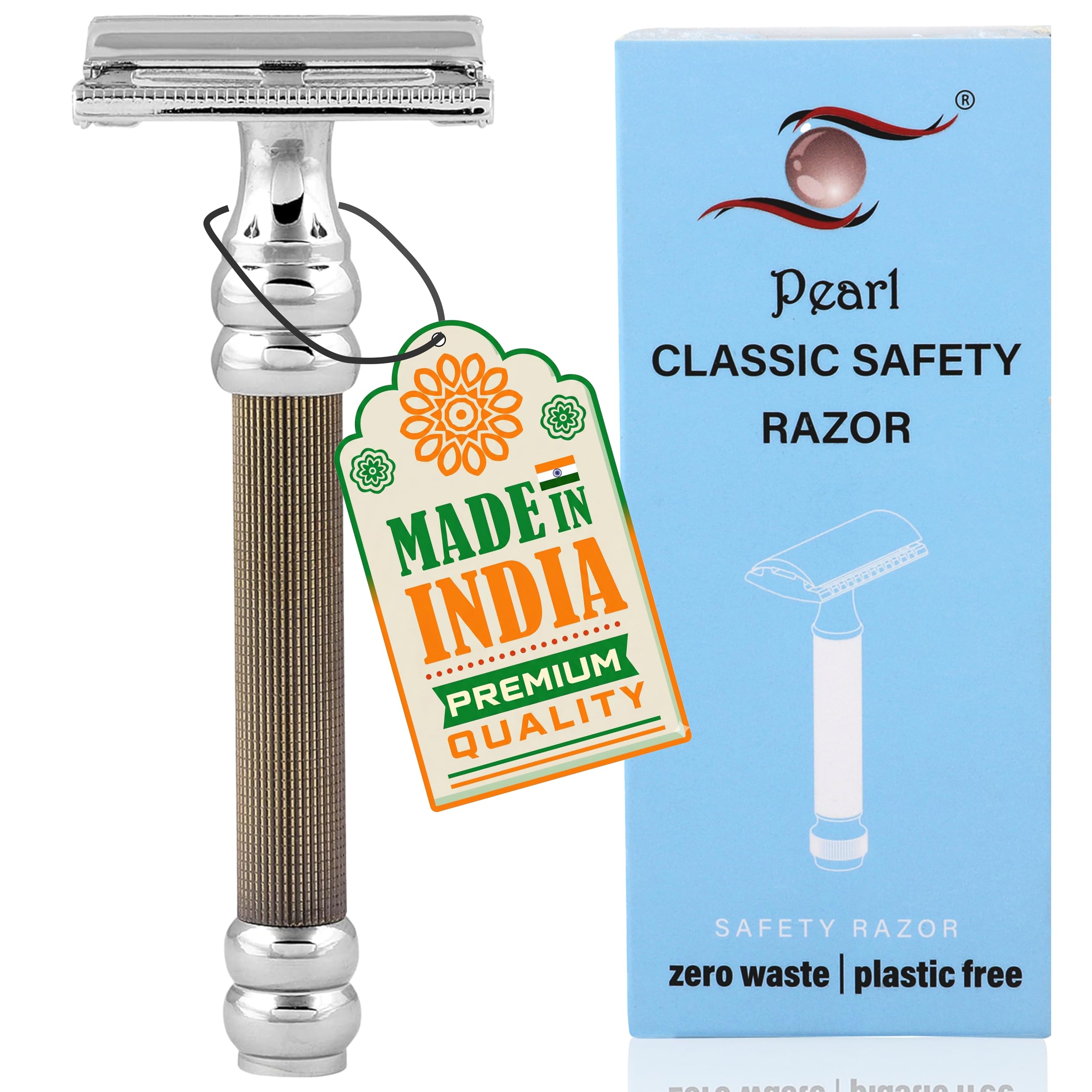 Sbf-11 Safety Butterfly Razor (Gold Black)