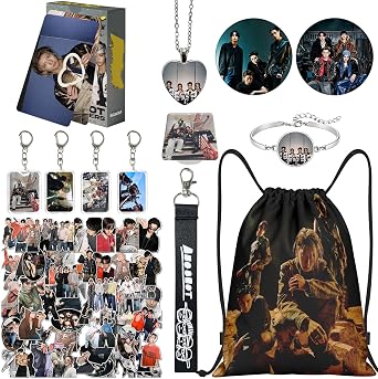 Lnngshoott Keychain, Photocards 121Pcs Lnngshoott Merch, Stickers Gift Set