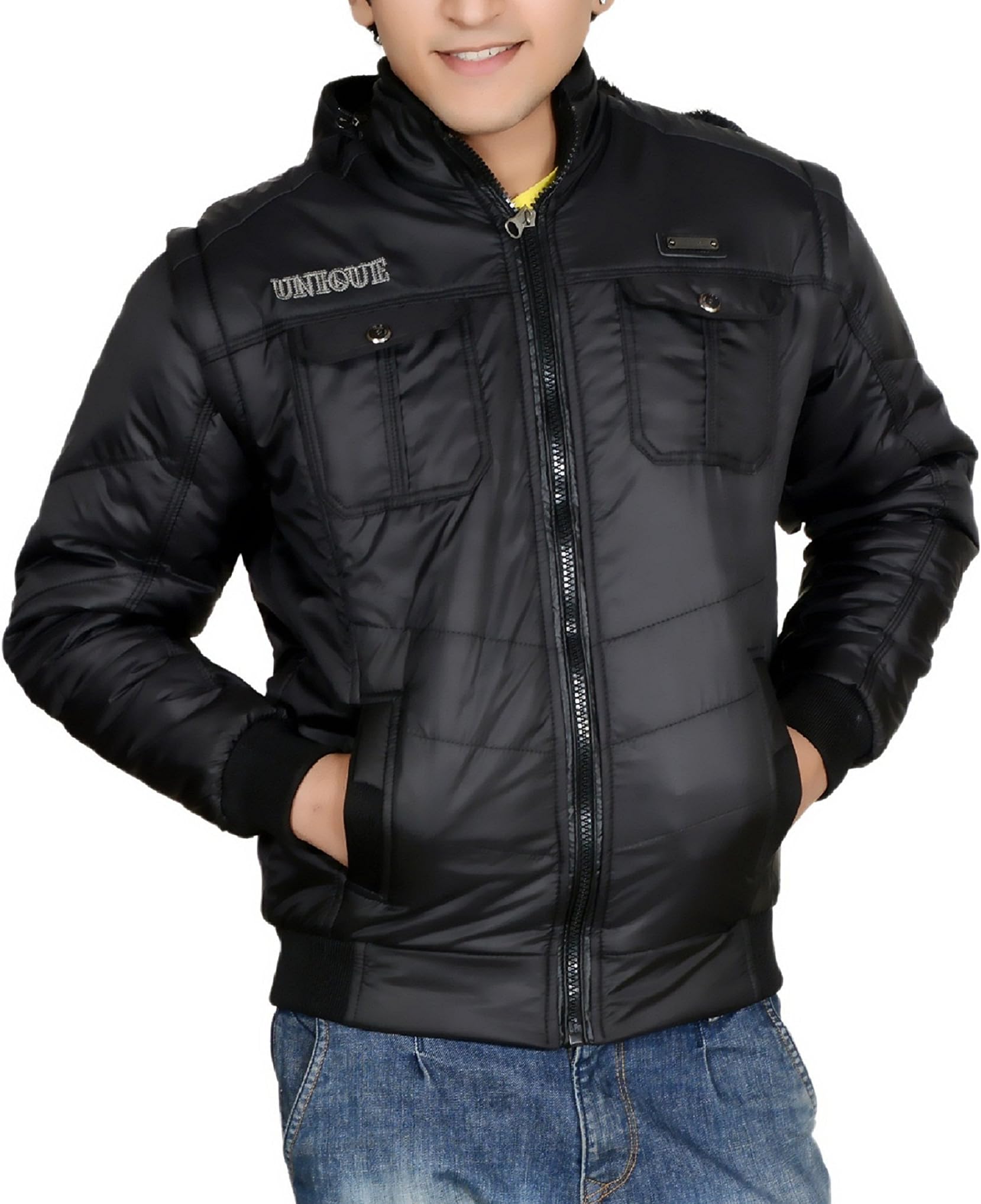 Ico Blue Stor Men's Stripe Regular Jacket