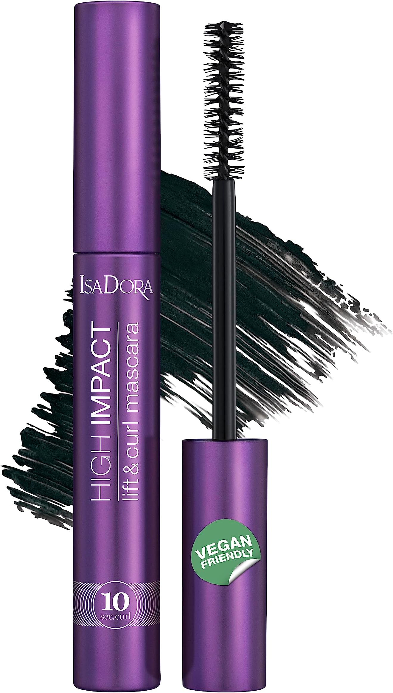 10 Seconds High Impact Lift & Curl Mascara 30 Black - 9 ml / 0.30 Fl.Oz.