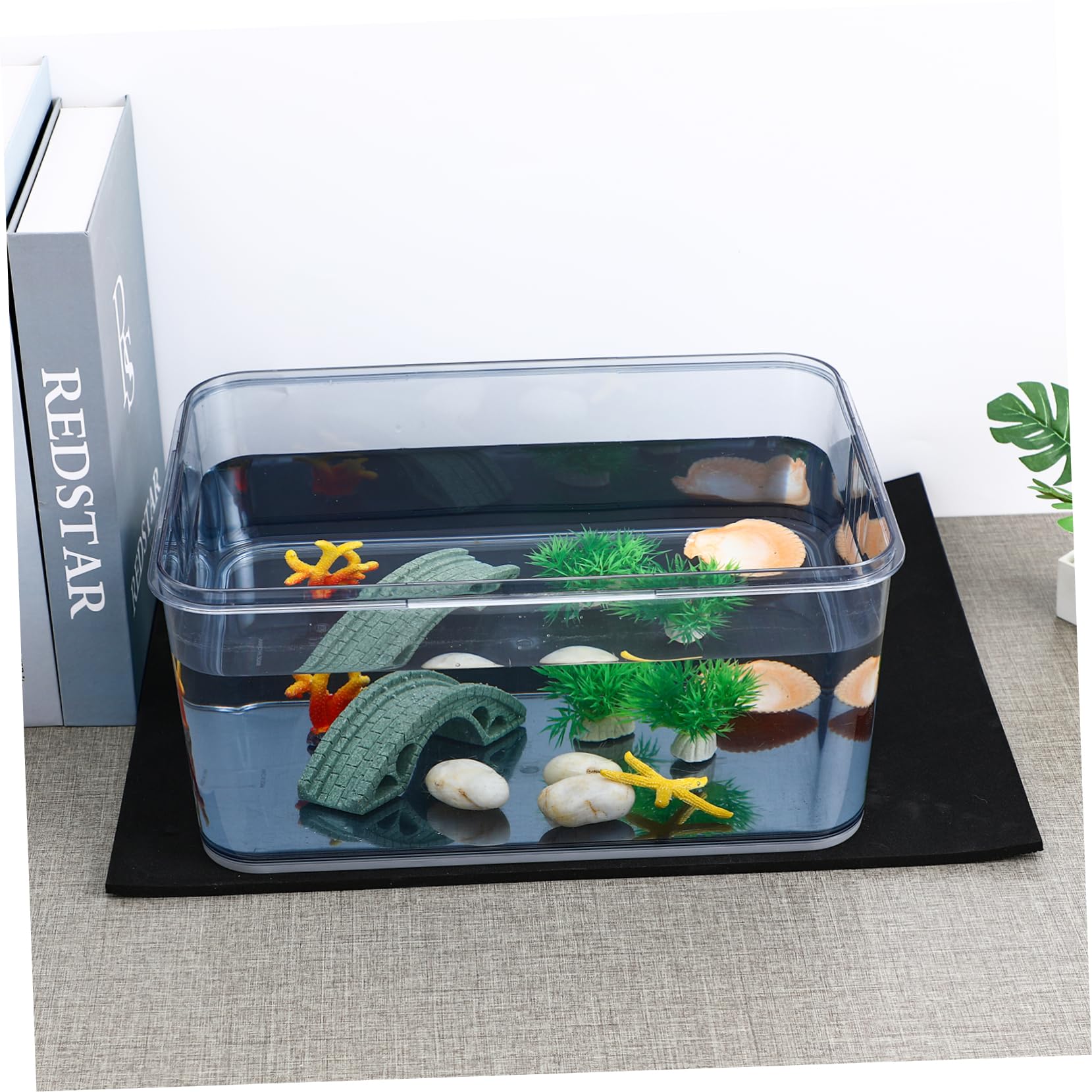 Milisten Fish Tank Bottom Mat Thick Non-slip Shockproof Aquarium Pad Leveling Mat for Aquarium Accessories - Image 4