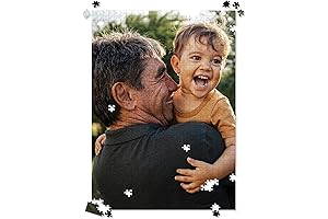 Custom Photo Puzzle for Adults (Vertical/Portrait) - 1000 Piece, Personalized Picture Puzzle...