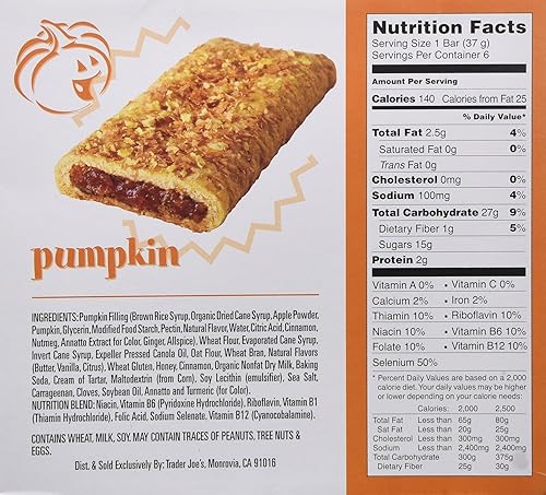 Miniatura 5 de Paquete de especias de calabaza Trader Joes 2 Artículos 1 lata de té de especias de calabaza (20 unidades) 1 Trader Joes Esta calabaza entra en un