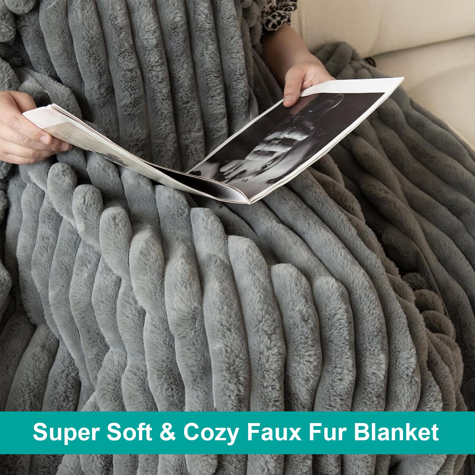 GKXLH Super Soft Plush Blanket - Image 4