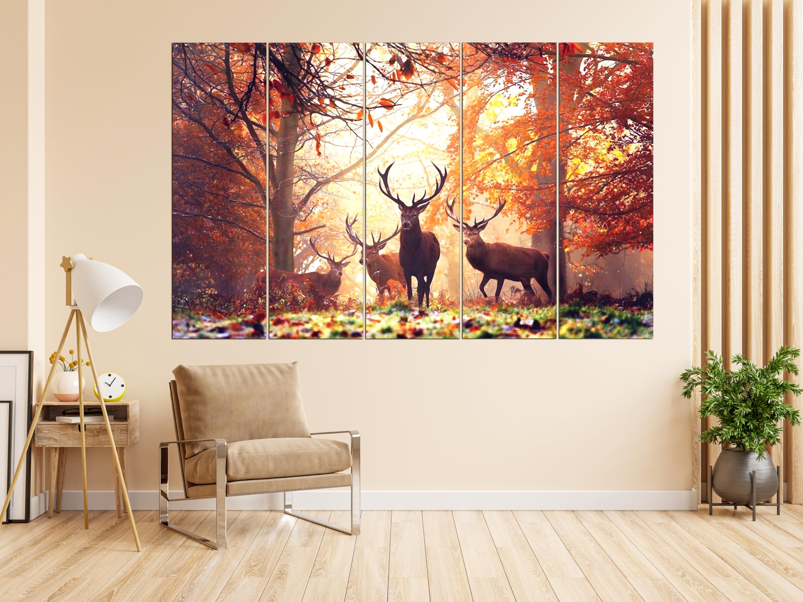 Amazon.com: KYARA ARTS Multiple Frames, Beautiful Deers Nature