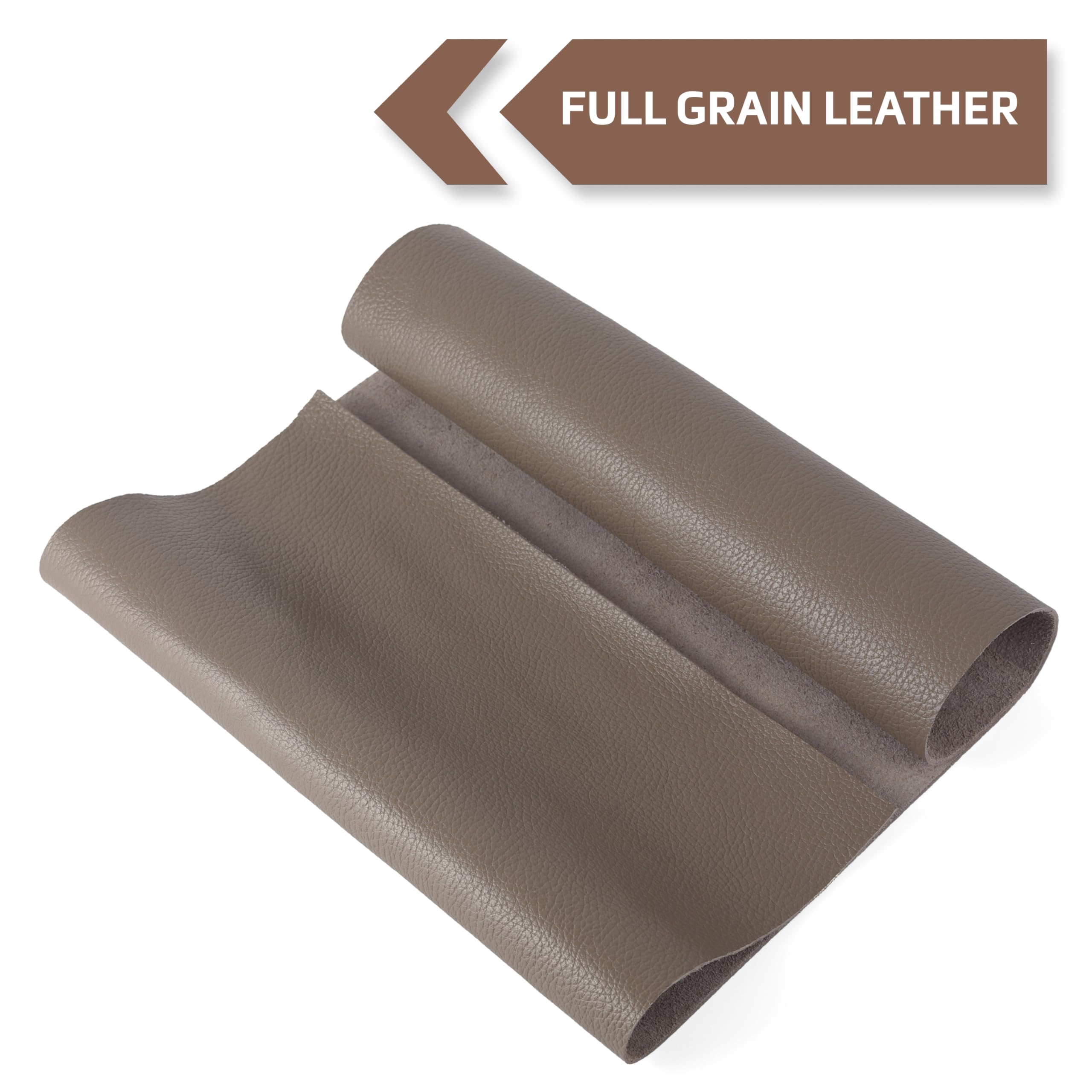 Shkira Hojas de cuero auténtico de 12 x 24 pulgadas de 2 mm para manualidades, cuero de vaca de grano natural, cuadrado de cuero de herramientas, textura gruesa de grano completo, cuero vacuno grueso