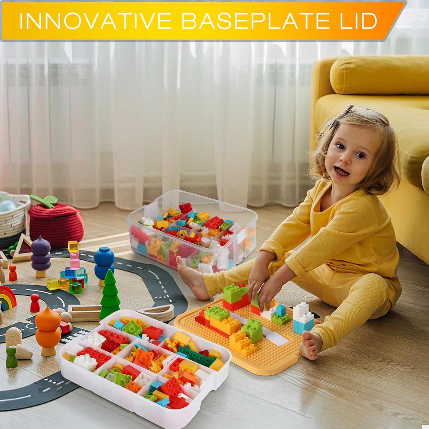 Stackable Toy Storage Box for Lego Building Blocks Togo Ubuy