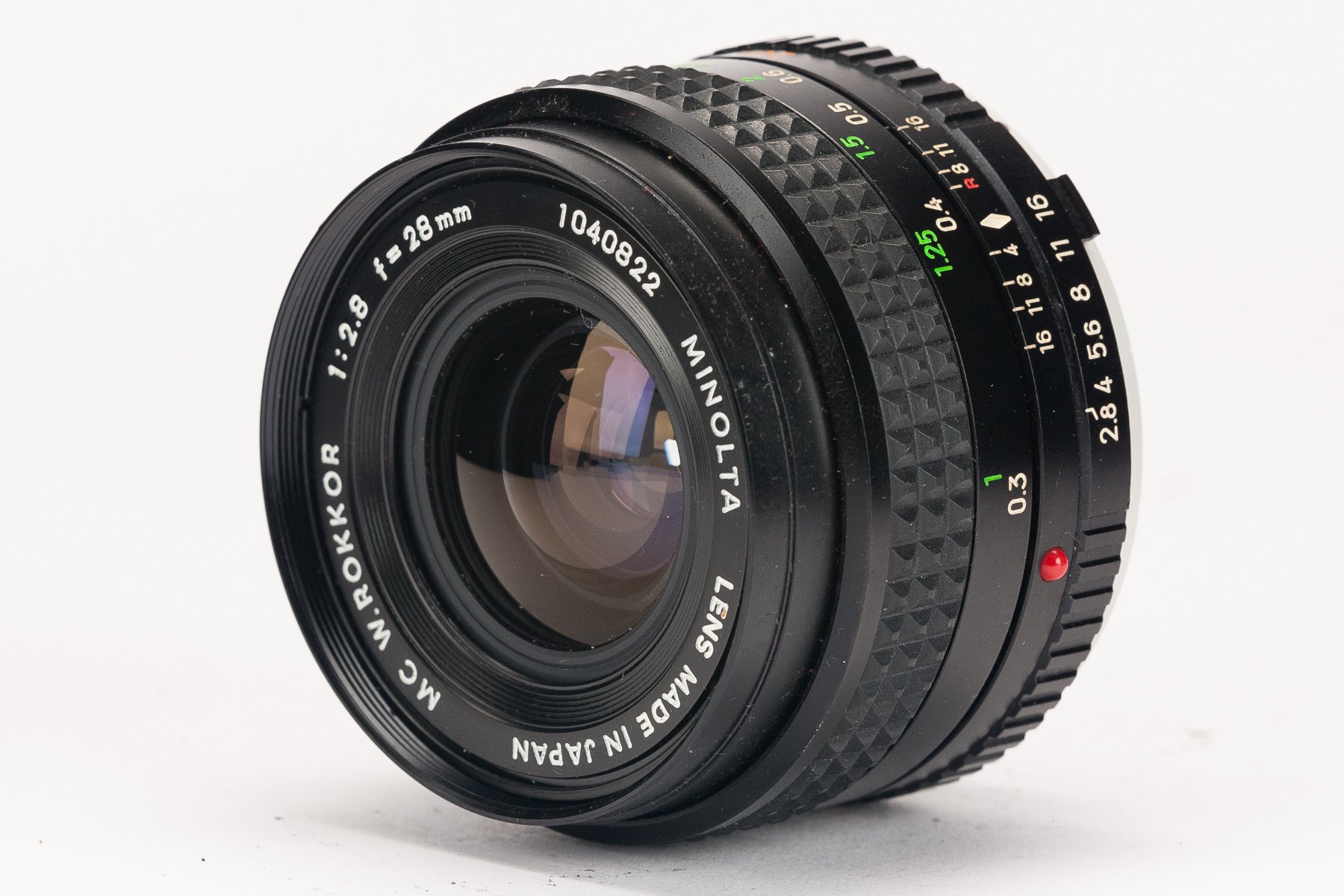 Amazon.co.jp: Minolta MF レンズ MC W.ROKKOR 28mm F2.8 : 家電＆カメラ