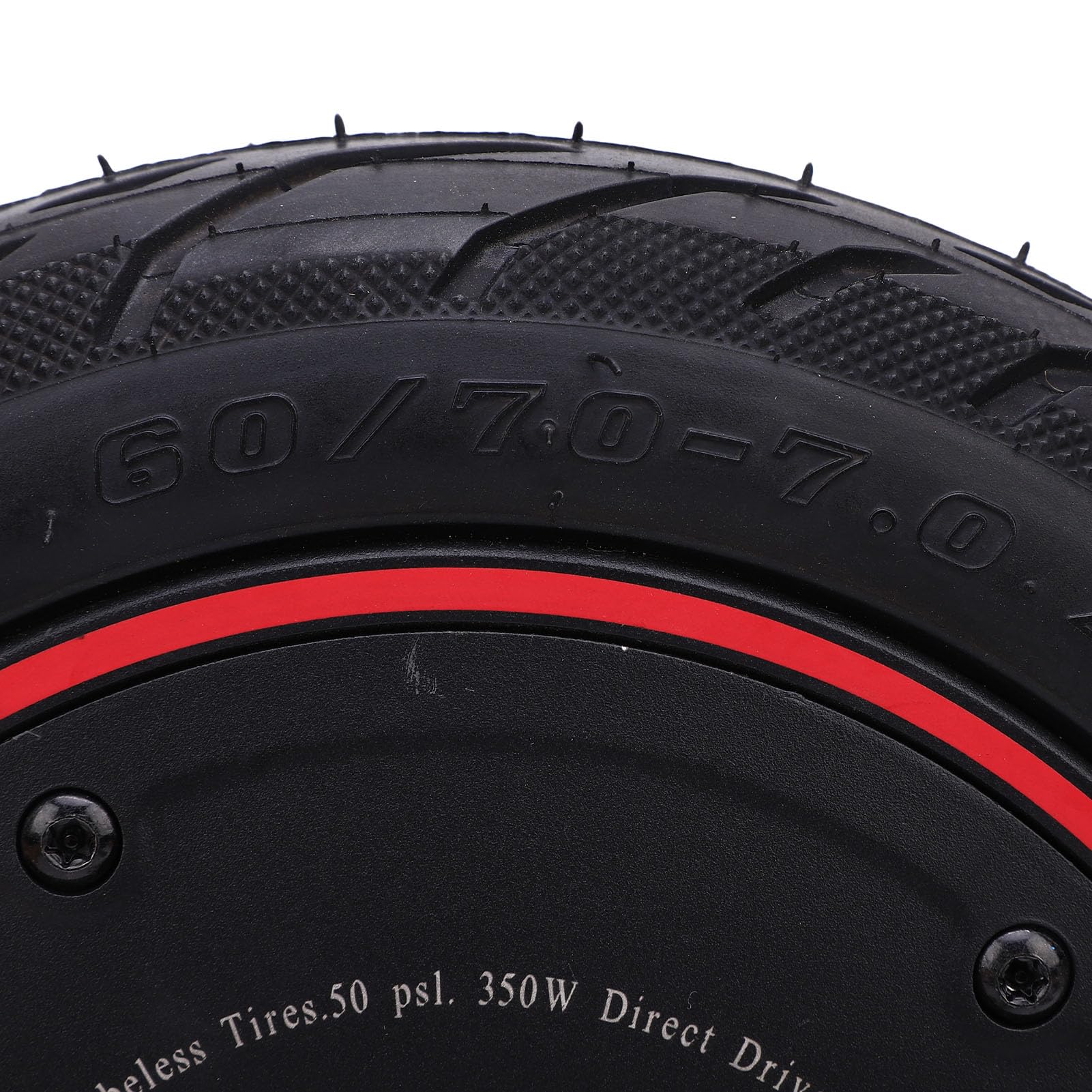 Roue de Moteur de Moyeu de Trottinette Électrique pour Xiaomi 4 Pro, 36V 350W Moteur à Entraînement de Roue Avant de Scooter Électrique de 10 Pouces Silencieux