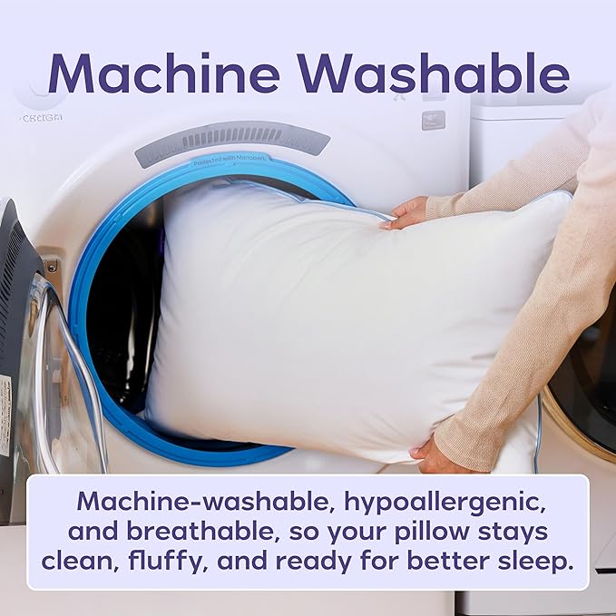 Almohada Poliéster Estándar Impermeable e Hipoaalergénica miniatura 7